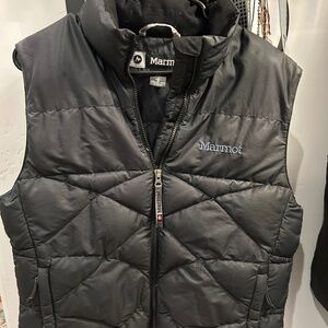 Marmot Black winter vest